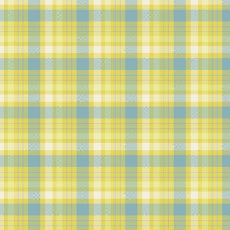 Easter Plaid Yellow Digitally Printed