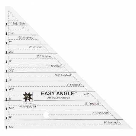 EZ Easy Angle 6In Acrylic Ruler