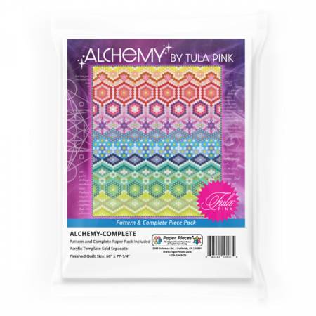 Alchemy Pattern and Complete Paper Piece Pack by Tula Pink
