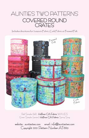 Covered Round Crates