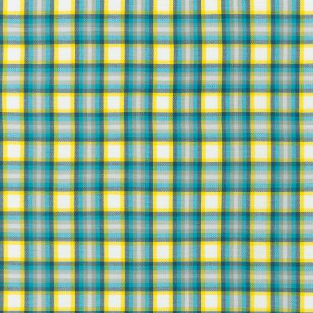 Plaid Cyan