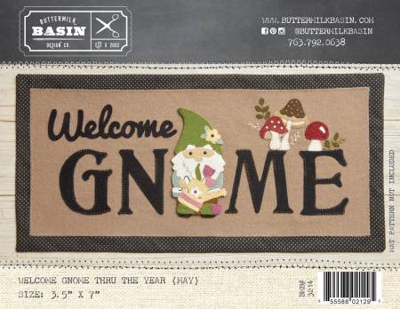 Welcome Gnome Thru the Year May