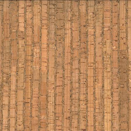 Prepacked Cork Blend Fabric, 18in x 15in roll, Natural Pattern