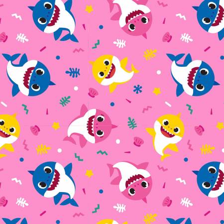 Pink Baby Shark Family Party