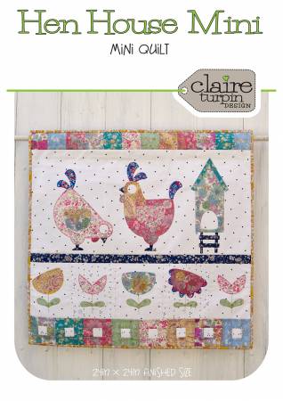 Henhouse - Mini Quilt