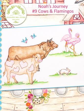 Noah's Journey #9 Cows & Flamingos