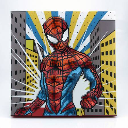 Spiderman Dotz Box 11in x 11in