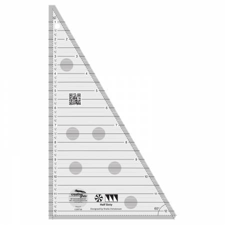 Creative Grids Half Sixty Triangle Ruler