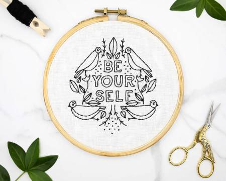 Be Yourself Embroidery Kit