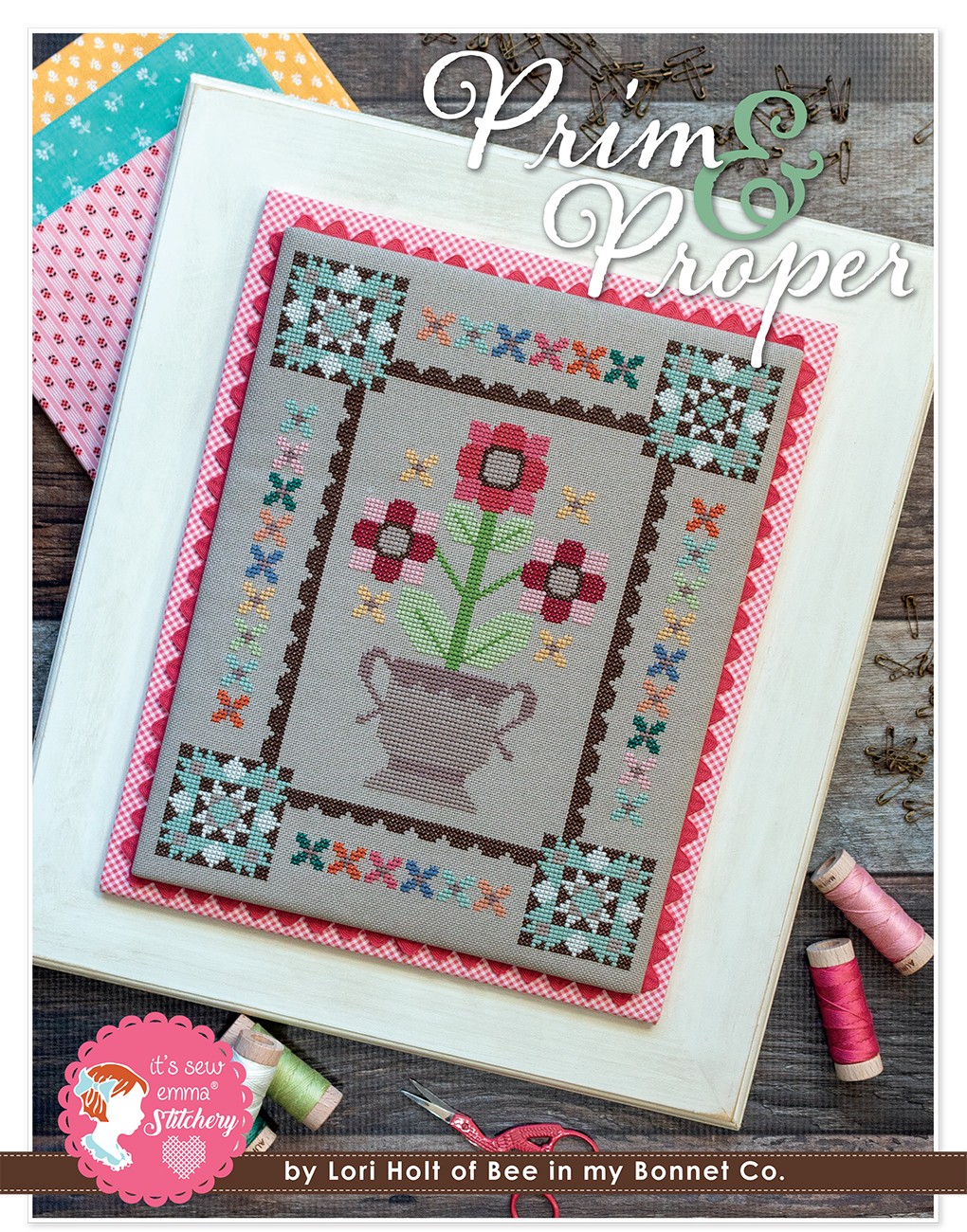 Craft Supplies Tools Patterns Prim Village Cross Stitch By Lori Holt