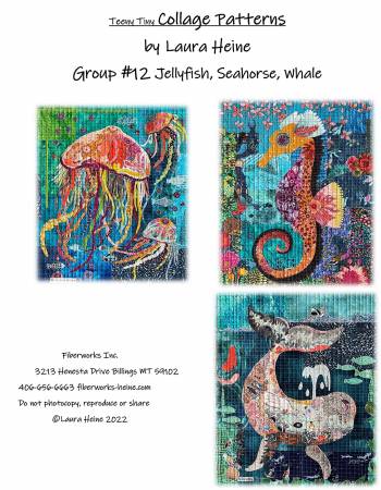Teeny Tiny Group #12 Jellyfish Seahorse Whale