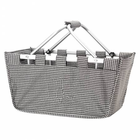 Houndstooth Market Tote