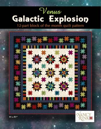 Galactic Explosion 12-Part BOM Pattern Booklet