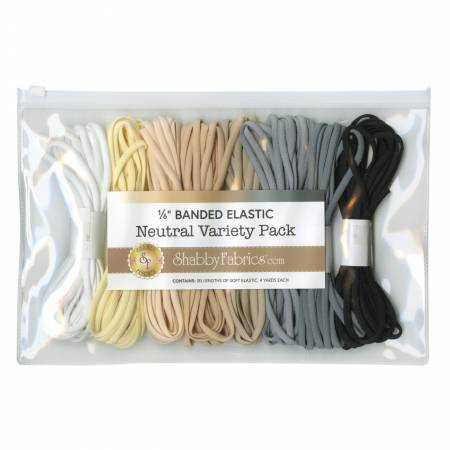 Elastic Variety Pack 8pk - Neutral Set