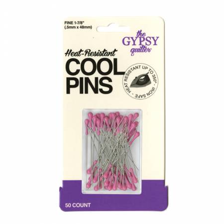 Cool Pins Fortune Fuchsia  50pc