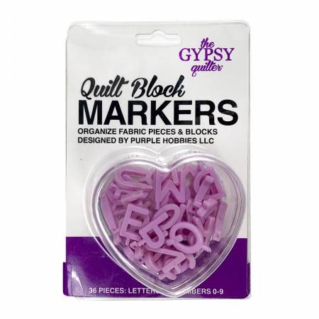 Quilt Block Markers Misty Lilac