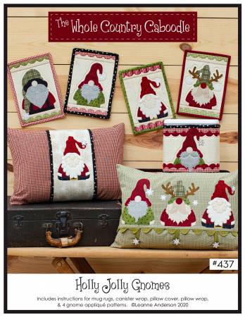 Holly Jolly Gnomes Pattern