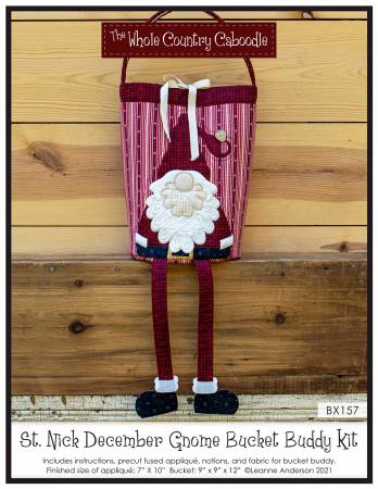 December St. Nick Gnome Bucket Buddy Kit