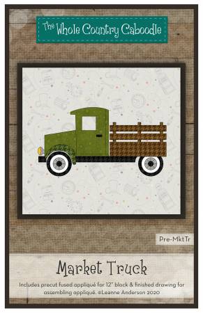 Market Truck Precut Fused Applique Pack