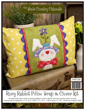 Rory Rabbit Pillow Wrap & Cover Kit