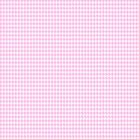 Pink Houndstooth Flannel