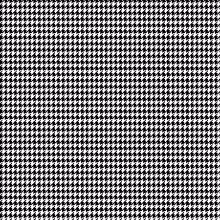 Black Houndstooth Flannel