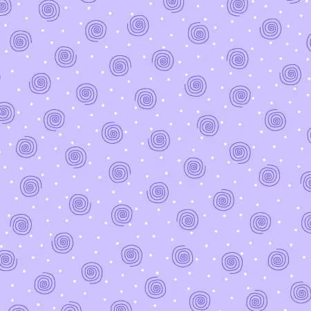Purple Squiggles Flannel