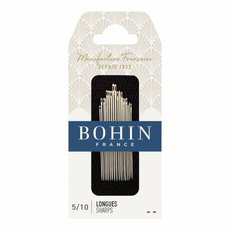 Bohin Sharps Needles Assorted Sizes 5/10
