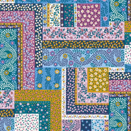 Liberty Tudor Celebration Patchwork Scarves