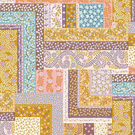 Liberty Tudor Celebration Patchwork Scarves
