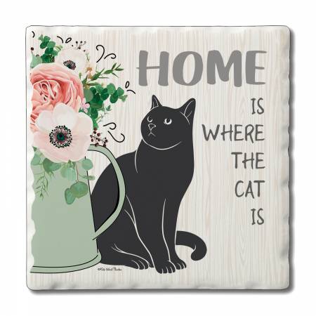 Cat Home Coaster