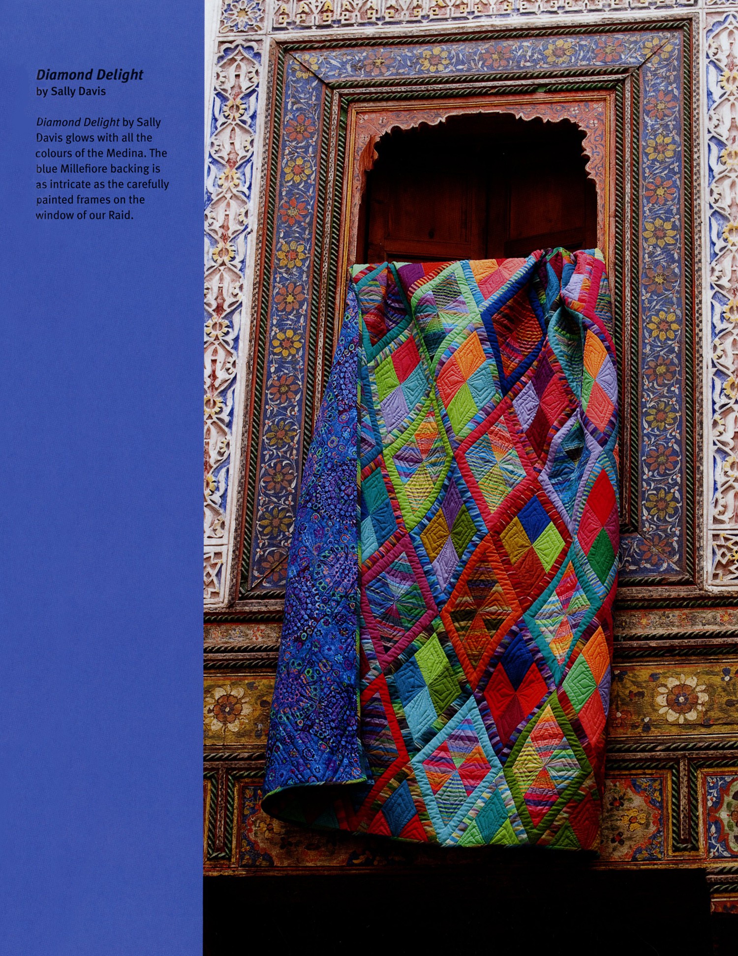 Kaffe Fassett's Quilt In Morocco Softcover By Fassett, Kaffe
