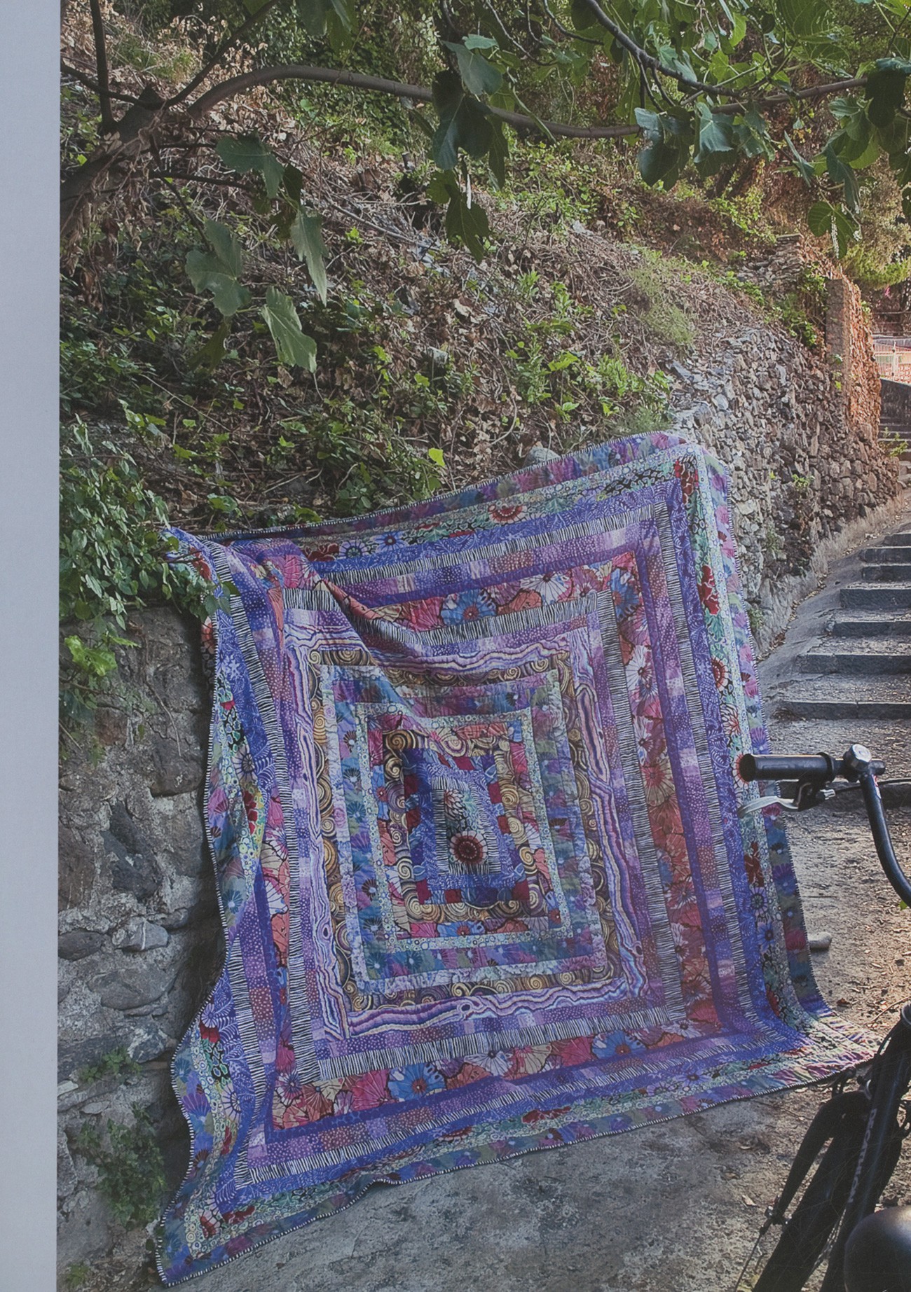 Kaffe Fassett's book Quilts in Italy series: Losing My Marbles