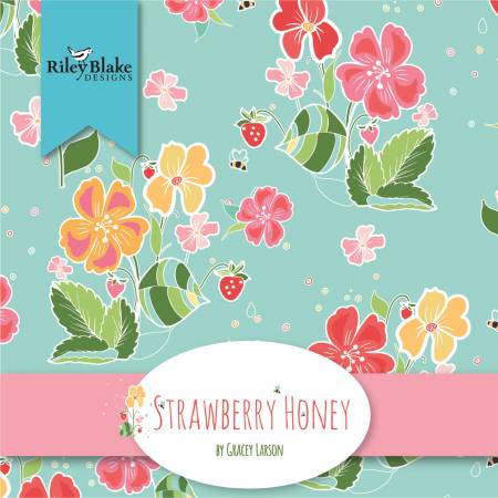 Strawberry Honey 10in Squares, 42pcs, 3 bundles/pack