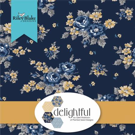 Delightful 10in Squares Delightful, 42pcs, 3 bundles/pack