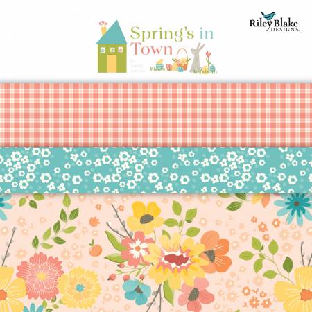 Spring's in Town 10in Squares, 42pcs/bundle