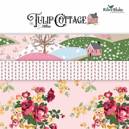 Tulip Cottage 10in Squares, 42pcs/bundle