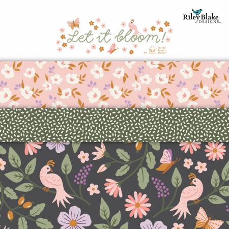 Let It Bloom 10in Squares, 42pcs/bundle