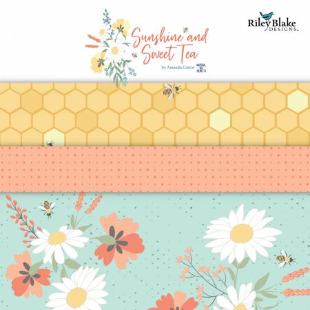 Sunshine and Sweet Tea 10in Squares, 42pcs/bundle