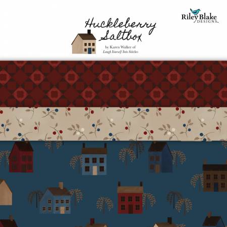 Huckleberry Saltbox 10in Squares, 42pcs/bundle