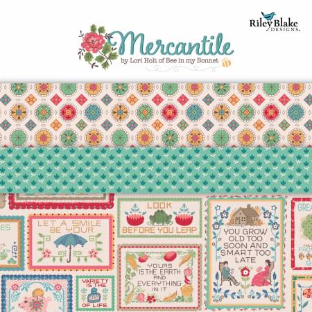 Mercantile 10in Squares, 42pcs/bundle