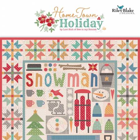 Home Town Holiday 10in Squares, 42pcs