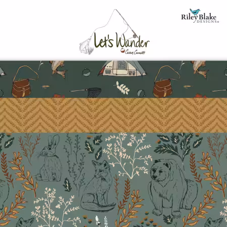 Let's Wander 10in Squares, 42pcs/bundle