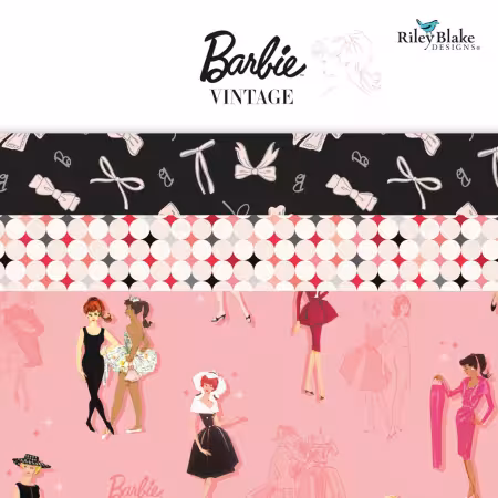Barbie™ Vintage 10in Squares, 42pcs/bundle