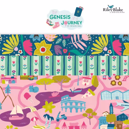 The Genesis of a Journey 10in Squares, 42pcs/bundle