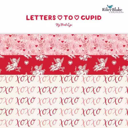 Letters to Cupid 10in Squares, 42pcs/bundle