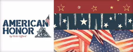 American Honor 10in Squares, 42pcs