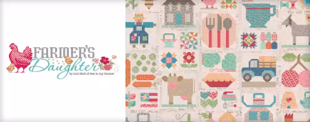 Farmer's Daughter 10in Squares, 42pcs