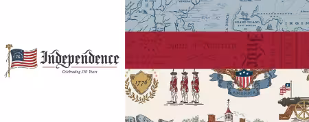 Independence 10in Squares, 42pcs
