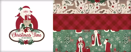 Christmas Time 10in Squares, 42pcs/bundle